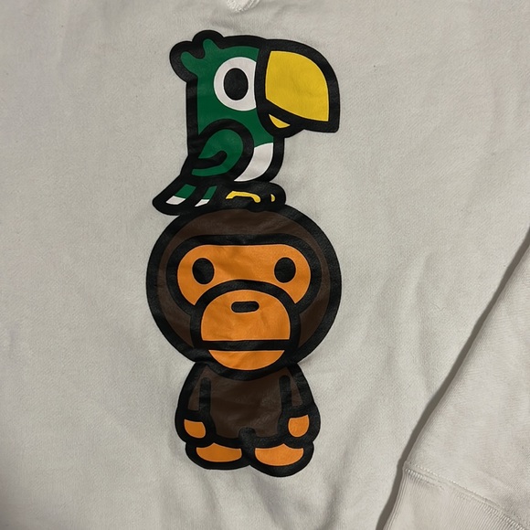 BAPE Baby Milo pullover crew neck (authentic) - Picture 2 of 5